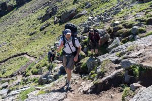 Nicolas Scheidtweiler auf dem Monkeytrail