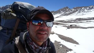 Mountain Guide Julver to Camp 3 Colera - Aconcagua 2016 7summits4help
