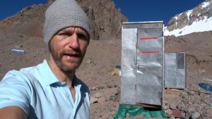 Toiletten im Basislager Plaza Argentina - Hygiene am Aconcagua 360 - 7summits4help