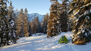 Das einsame Zelt | Training in den Alpen | 7summits4help