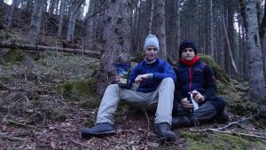 Abendessen in der Mitterklamm - Wandern in Garmisch