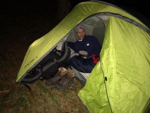 Das 1,5-Mann-Zelt soll reichen? - Wandern in Garmisch