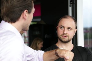 Tim war auch dabei - JAYA und 7summits4help Fundraising Snack in der Überseestadt Bremen