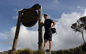 Nicolas Scheidtweiler kommt am Kikelewa-Camp an - 7summits4help auf dem Kilimanjaro via Rongai-Route