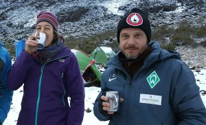 Werder-Morgen-Kaffee mit Tjalf und Nicole - 7summits4help auf dem Kilimanjaro via Rongai-Route