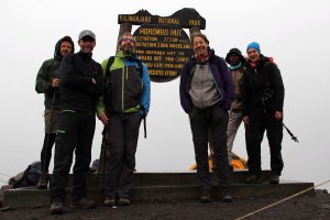 Start an der Horombo-Hut - 7summits4help auf dem Kilimanjaro via Rongai-Route