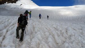 Punta San Matteo - Aufstieg  - DAV Summit Club Hochtourenwoche Ortler