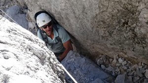 Nico Scheidtweiler im Riss - Carstensz-Pyramide