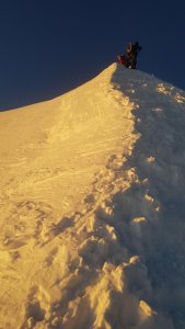 Goldener Schnee am Mont Blanc - 7summits4help