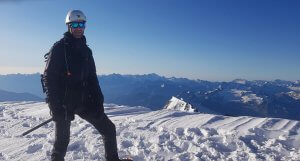 Nicolas Scheidtweiler solo auf dem Mont Blanc - 7summits4help