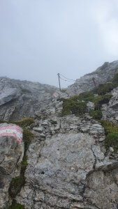 Drahtseilversicherungen zur Wiener Neustädter Hütte