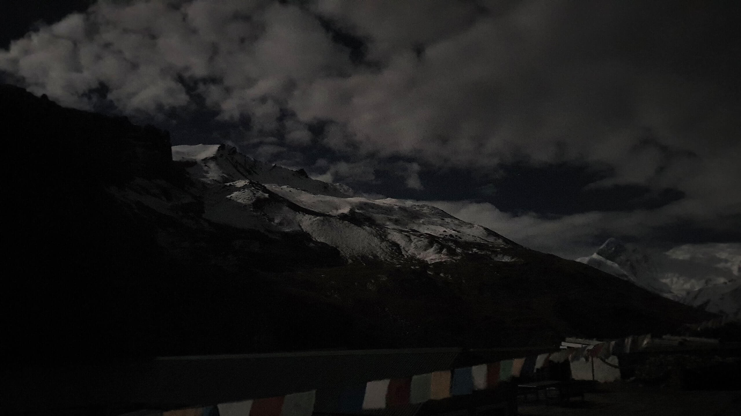 Eine Nacht in Thorong Pedi