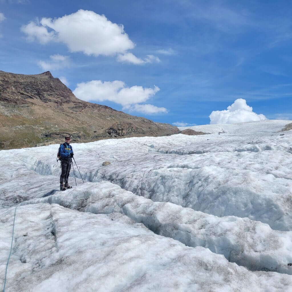 Dufourspitze Gletscher zur Monte Rosa Hütte - Nicolas Scheidtweiler (5)